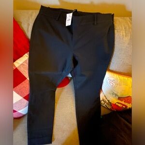 J crew black Winnie pants size 14